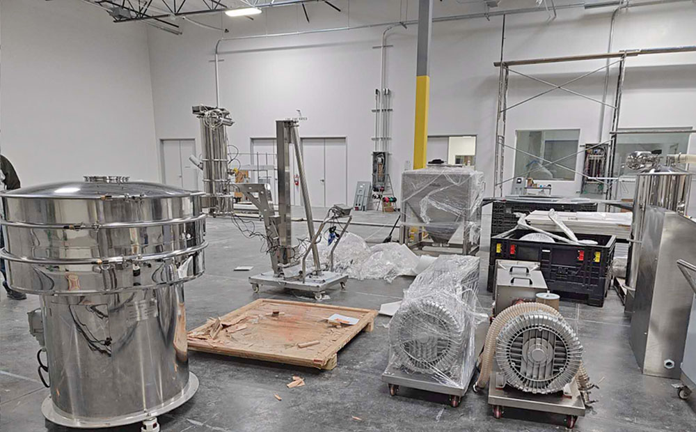 HF Square Cone Bin Blender