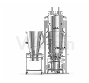 Multifunctional fluid bed granulator for solid preparation