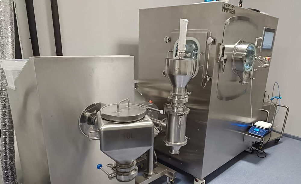 Laboratory coating machine