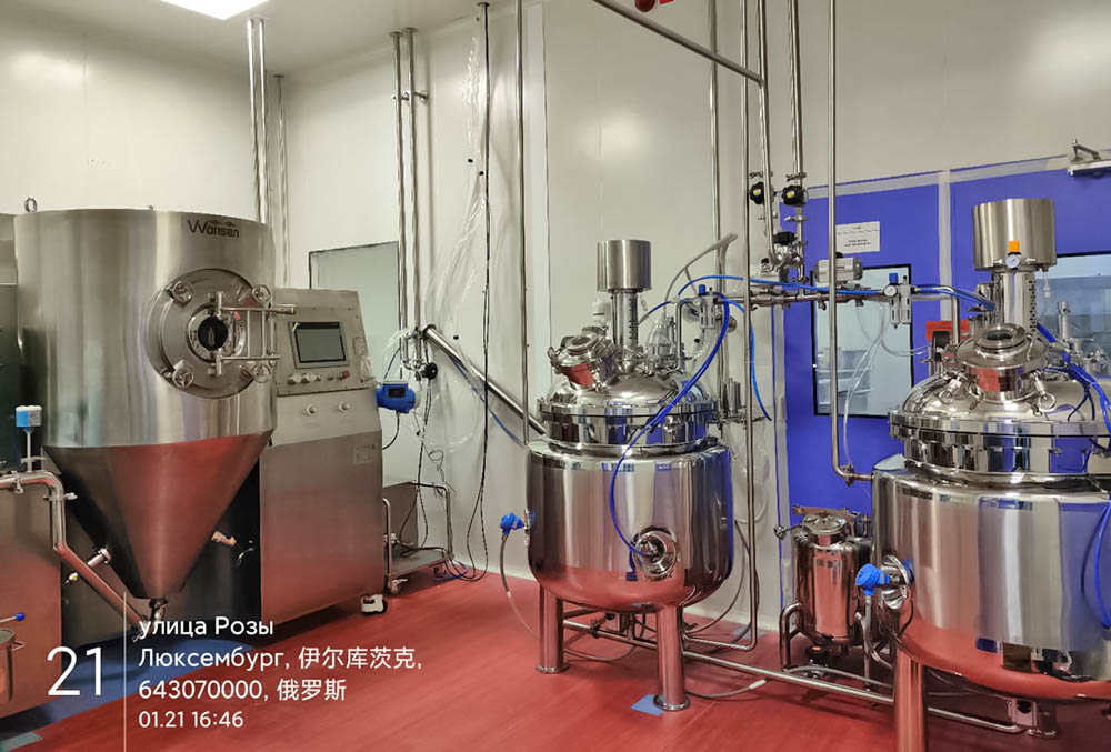 Explosion-proof insulated mixing tank Explosion-proof insulated mixing tank