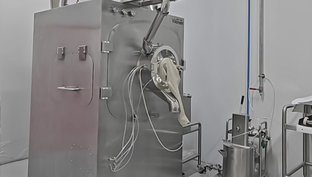 Top Drive Wet Type Rapid Mixer Granulator