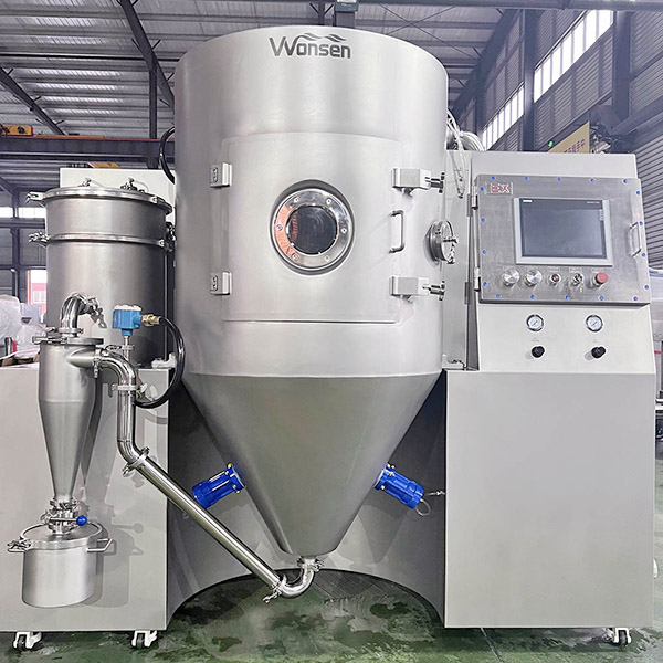 Secador por pulverização industrial para produção de pós alimentícios/químicos
