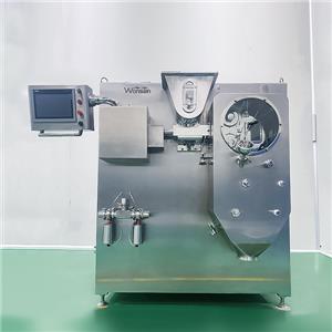Compactador de rolos durável para qualidade consistente dos grânulos.