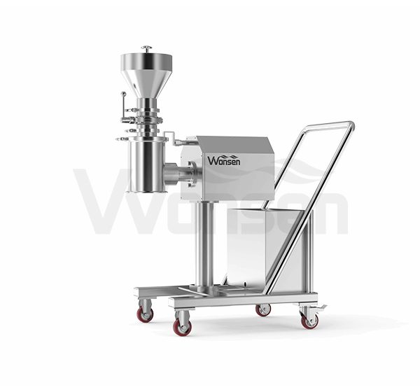 移動式遠心分離ふるい機｜医薬品・食品・新エネルギー用粉末ふるい分け機（GMPグレード）