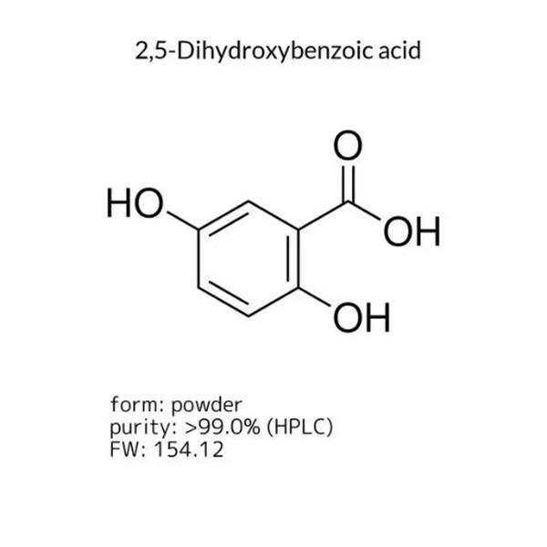 Gentisic Acid Powder | 2,5-Dihydroxybenzoic Acid for Pharmaceutical Applications