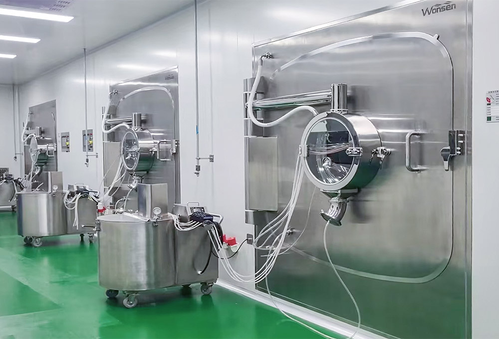 high efficent coating machine