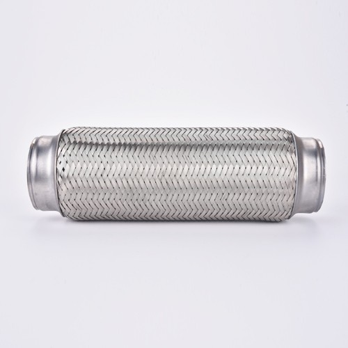 AdlerSpeed 2.25 Exhaust Flex Pipe 2 1//4 x 4 OL Heavy Duty Stainless Steel Interlock