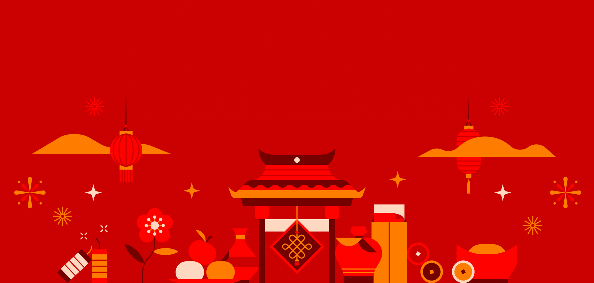 Feiertagsbenachrichtigung - Chinesische Neujahrsfeiertage