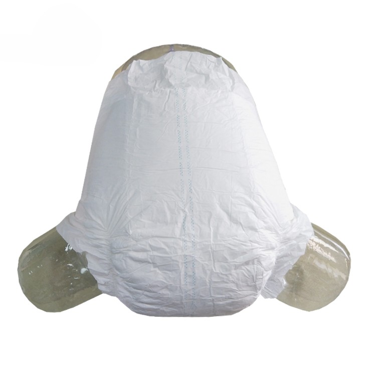 All White Plus Size Adult Diaper