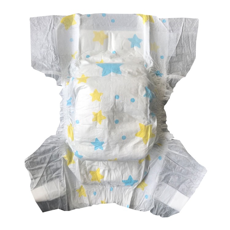 Elastic Waistband Disposable Stock Baby Diaper