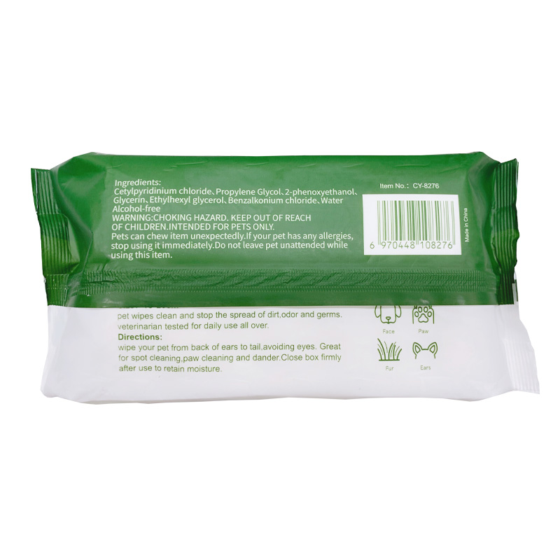 Attractive Price Softcare Pet Wet Wipes OEM