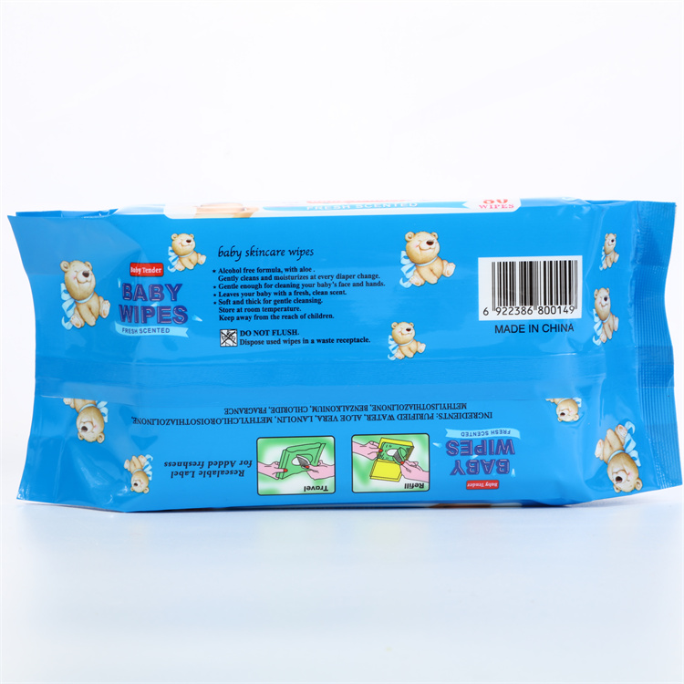 Factory Wholesale Disposable Baby Wet Wipes High Quality Non-woven Baby Care Cleaning Wipes