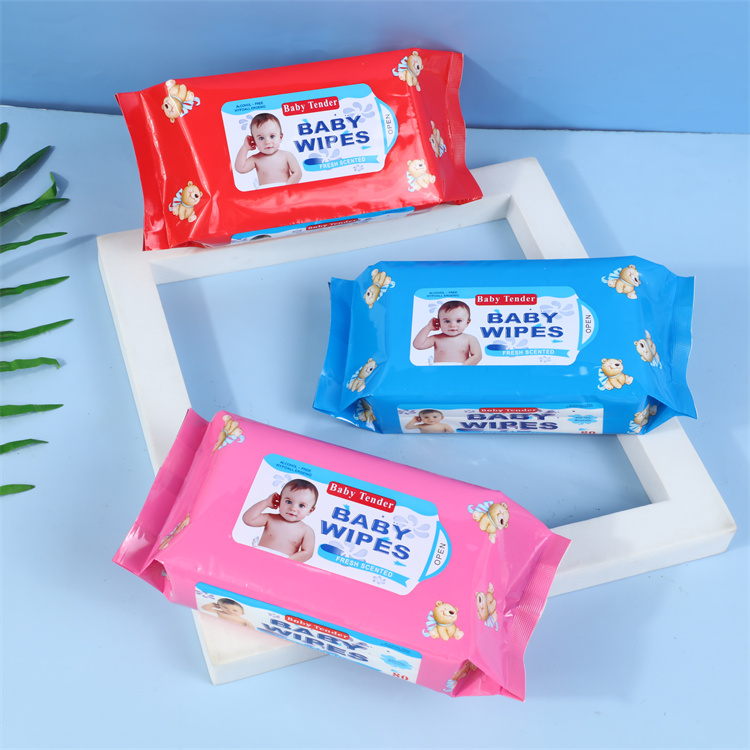 Factory Wholesale Disposable Baby Wet Wipes High Quality Non-woven Baby Care Cleaning Wipes