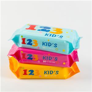 Pure Water alcohol-free ODM&ODM Baby wet wipes for Baby cleaning 80pcs