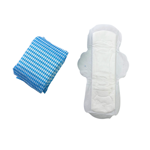 100% cotton 240mm 80ml disposable sample free sanitary napkin pad for lady care