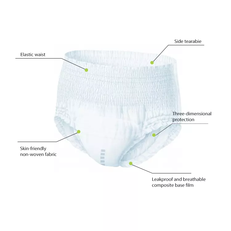 pant type adult diaper