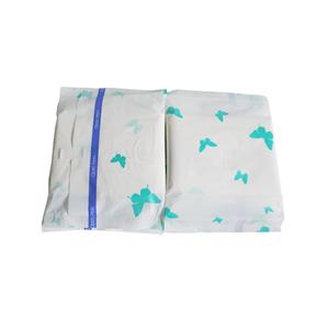 Organik pamuk ve pedler hijyenik pedler özel etiket