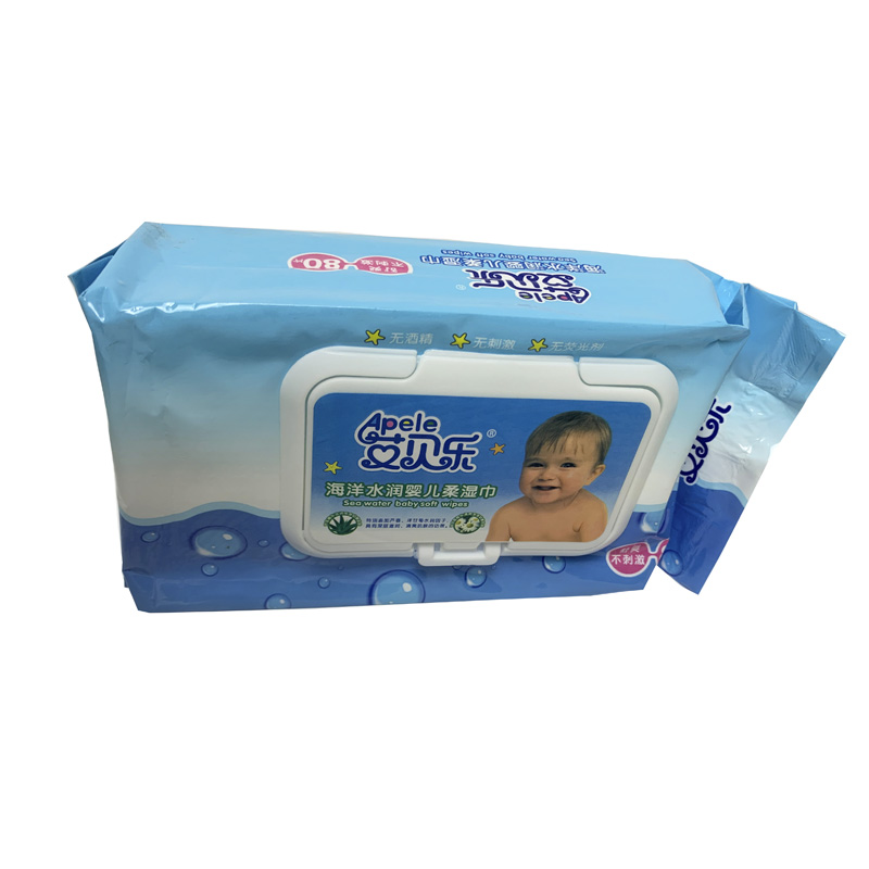 China refreshing wet wipe clean unscented