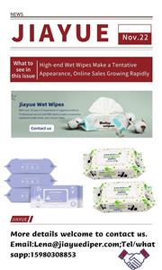 Tisu Basah Bertaraf Tinggi Membuat Penampilan Tentatif, Jualan Dalam Talian Berkembang Dengan Pantas