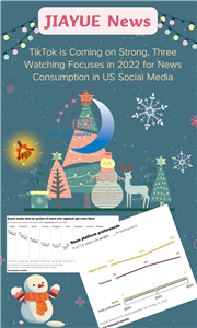 يأتي تيك توك
 على ثلاث نقاط تركيز مراقبة قوية في عام 2022 لاستهلاك الأخبار في وسائل التواصل الاجتماعي الأمريكية