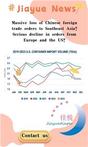 ¿Pérdida masiva de pedidos de comercio exterior chinos al Sudeste Asiático? ¿Serio descenso en los pedidos de Europa y Estados Unidos?