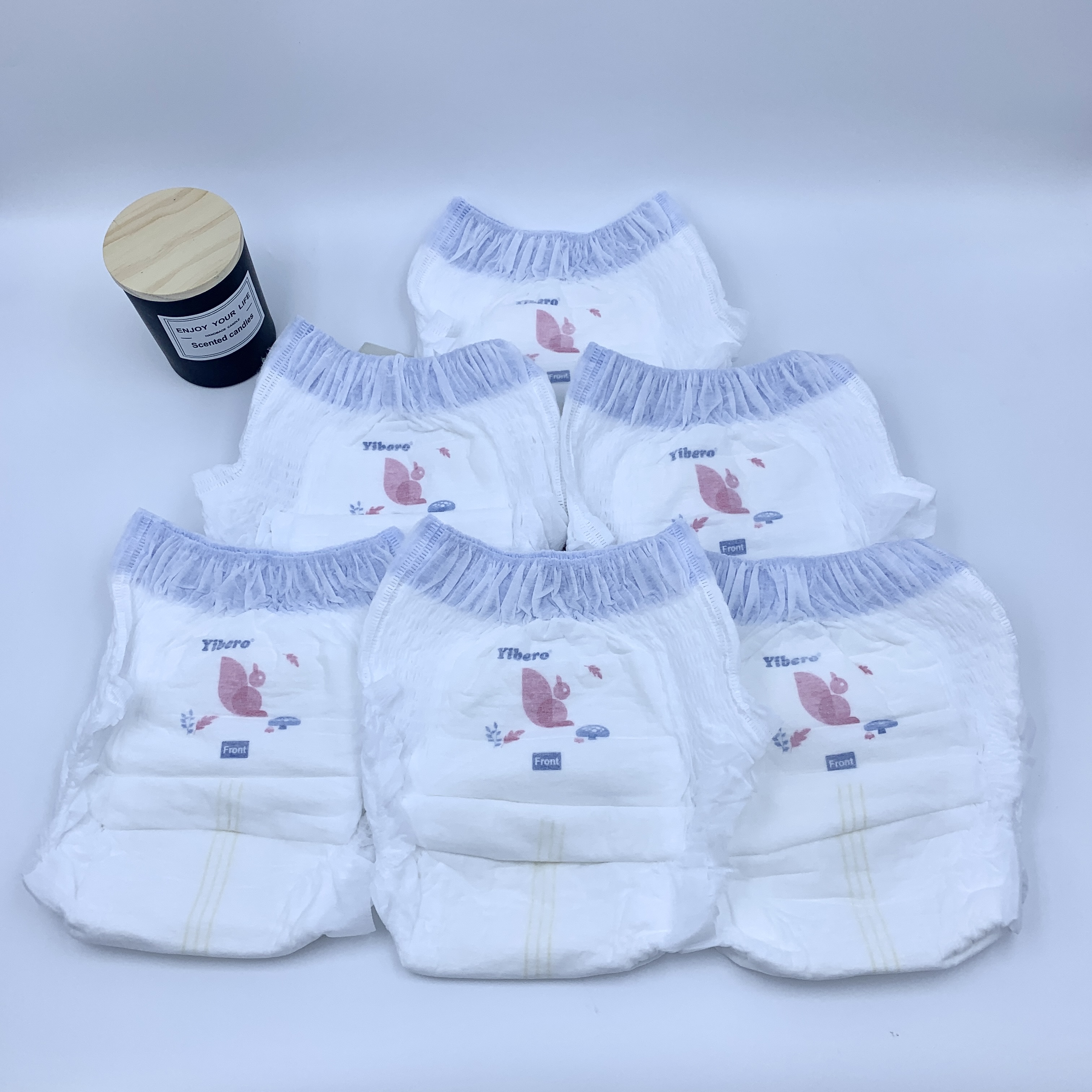 Jiayue Own Brand Yibero High Quality Baby Diaper Pants