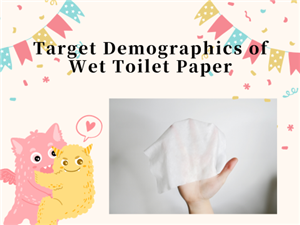 กลุ่มเป้าหมายของกระดาษชำระแบบเปียก