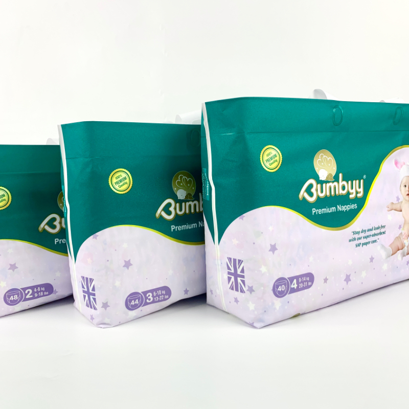 Ricky High Quality Disposable Baby Diapers Pants