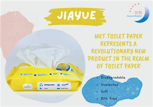 Kertas tandas basah mewakili produk baharu yang revolusioner dalam bidang kertas tandas