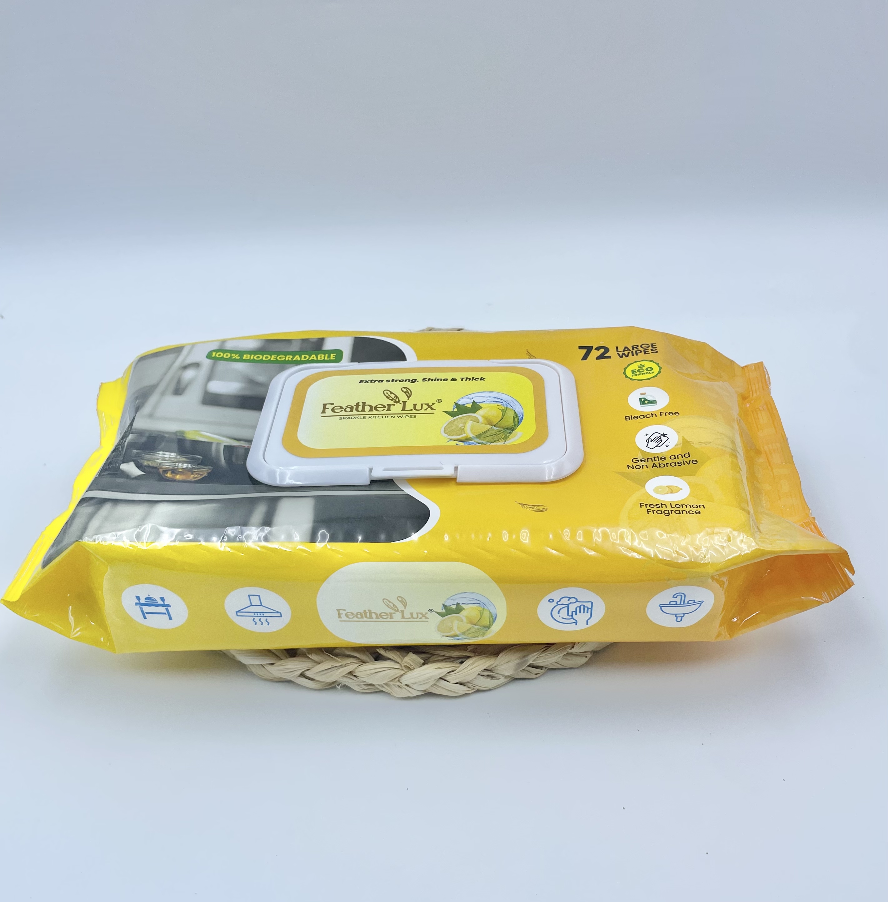 Functional Wipes Factory Price Biodegradable Wet Wipes