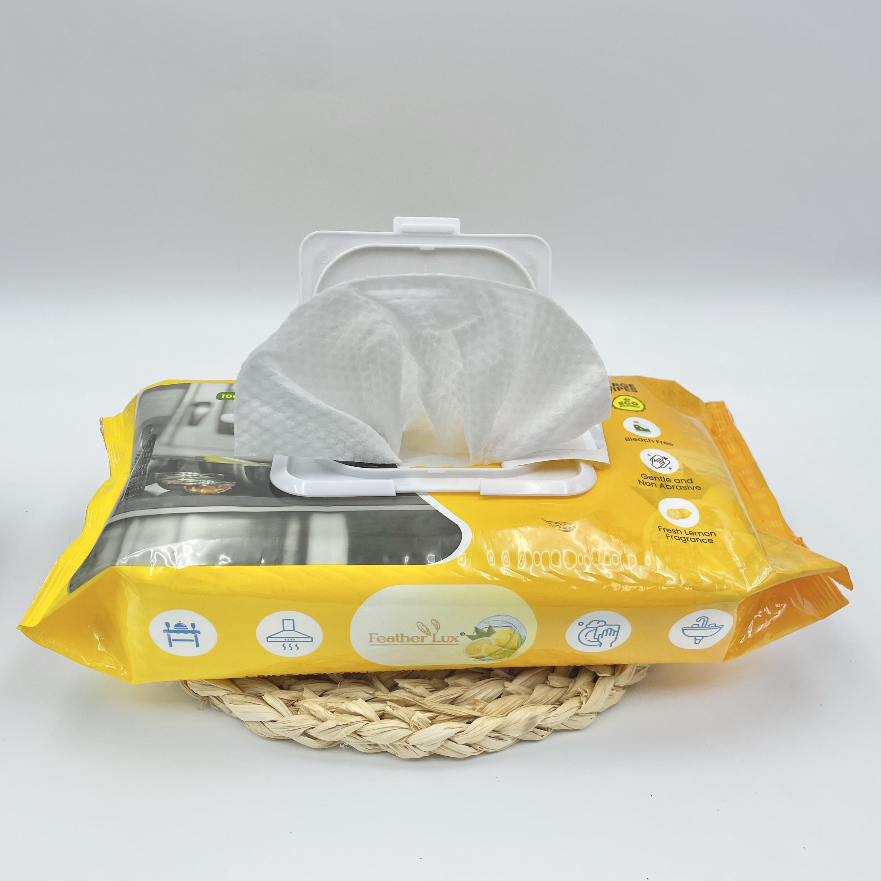 Functional Wipes Factory Price Biodegradable Wet Wipes