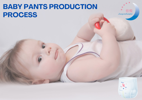 Processus de production de pantalons pour bébé
