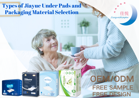 Types de sous-couches Jiayue et matériaux d'emballage