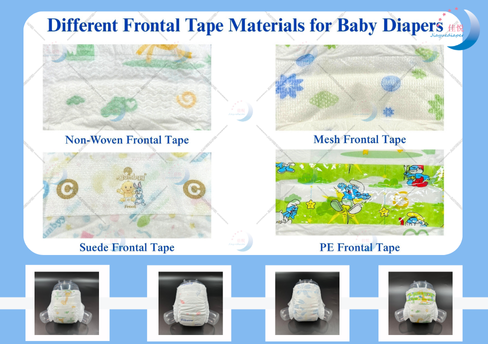 Jiayue Baby Diapers Frontal Tape Material Analysis！