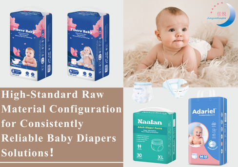 Cấu hình nguyên liệu thô đạt tiêu chuẩn cao cho các giải pháp tã em bé luôn đáng tin cậy!