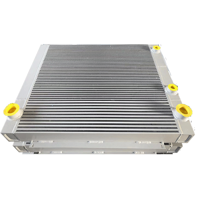 Air-cooled plate-fin heat exchanger