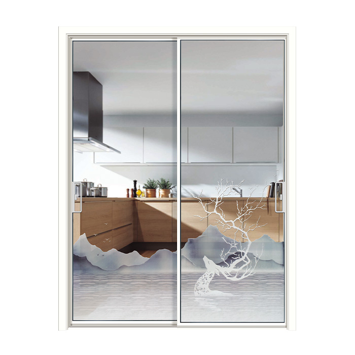 Sound Insulation Aluminium Sliding Door For Residence