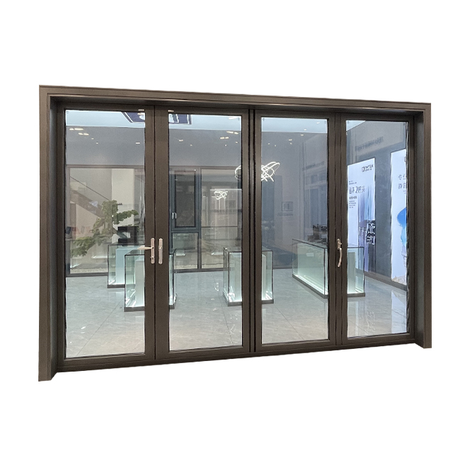 Patio Partition Aluminum Bi-folding Door