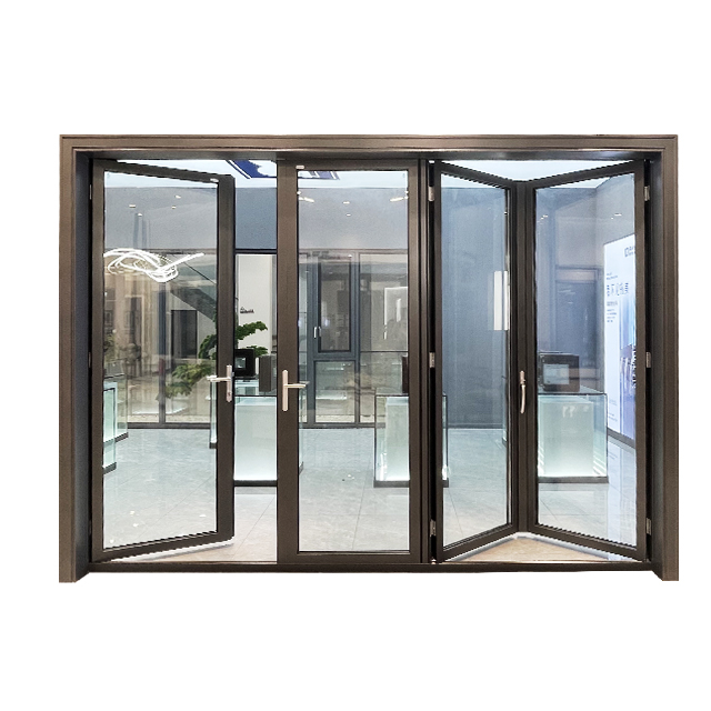 Patio Partition Aluminum Bi-folding Door