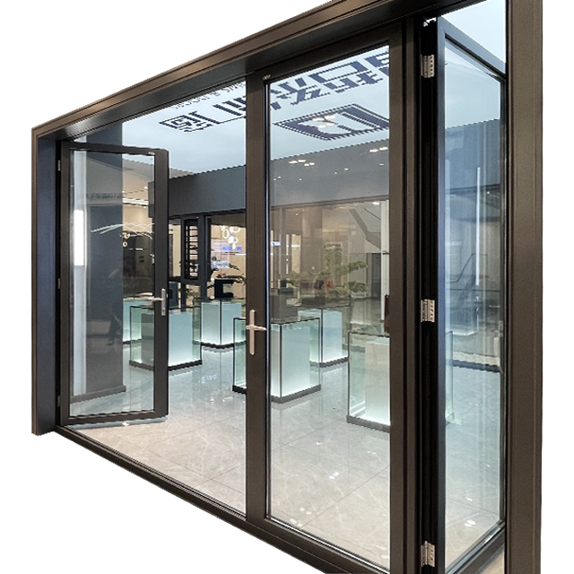 Patio Partition Aluminum Bi-folding Door