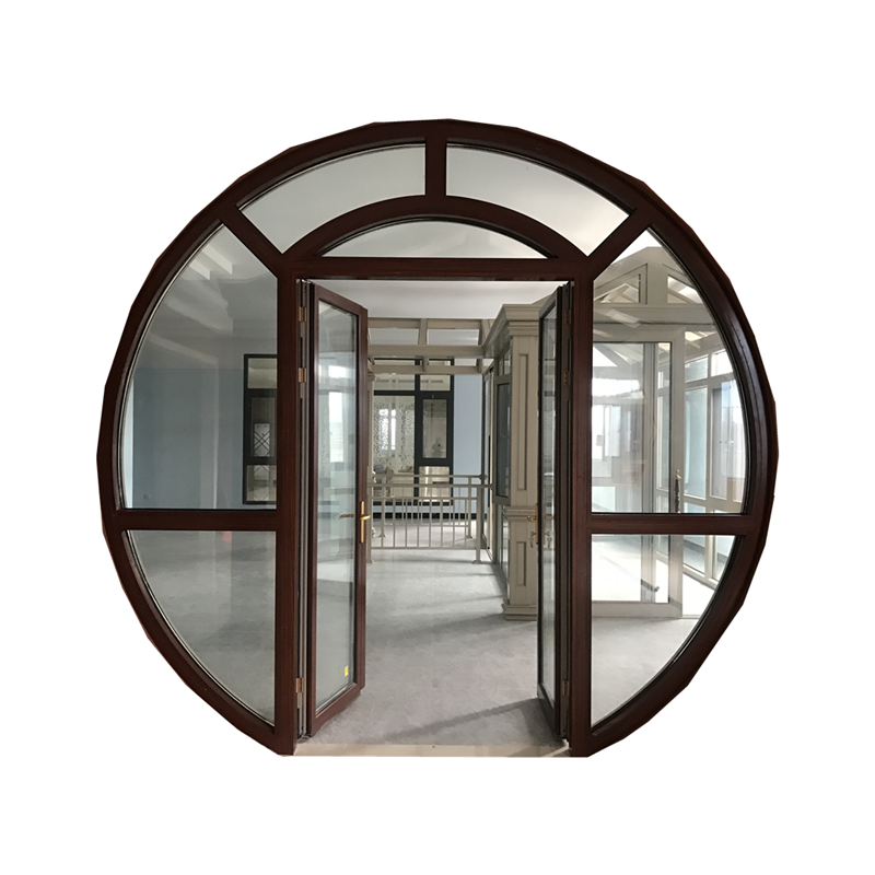 Double Color Casement Window With Crank