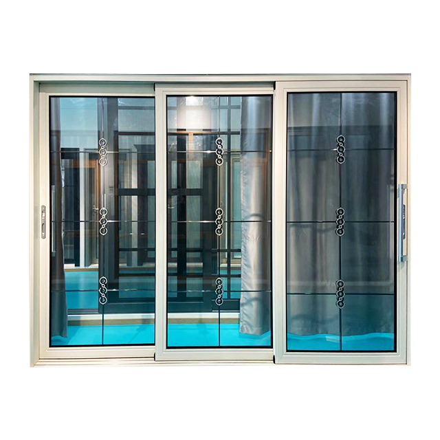 Sound Insulation Aluminium Sliding Door For Residence