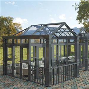 यूरोप शैली में रोम एल्यूमिनियम सन रूम