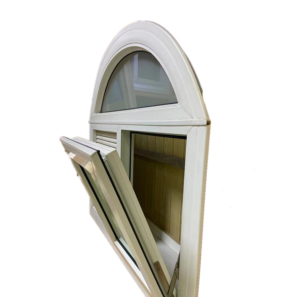 Arch Glass Fixed Window With Grille Design