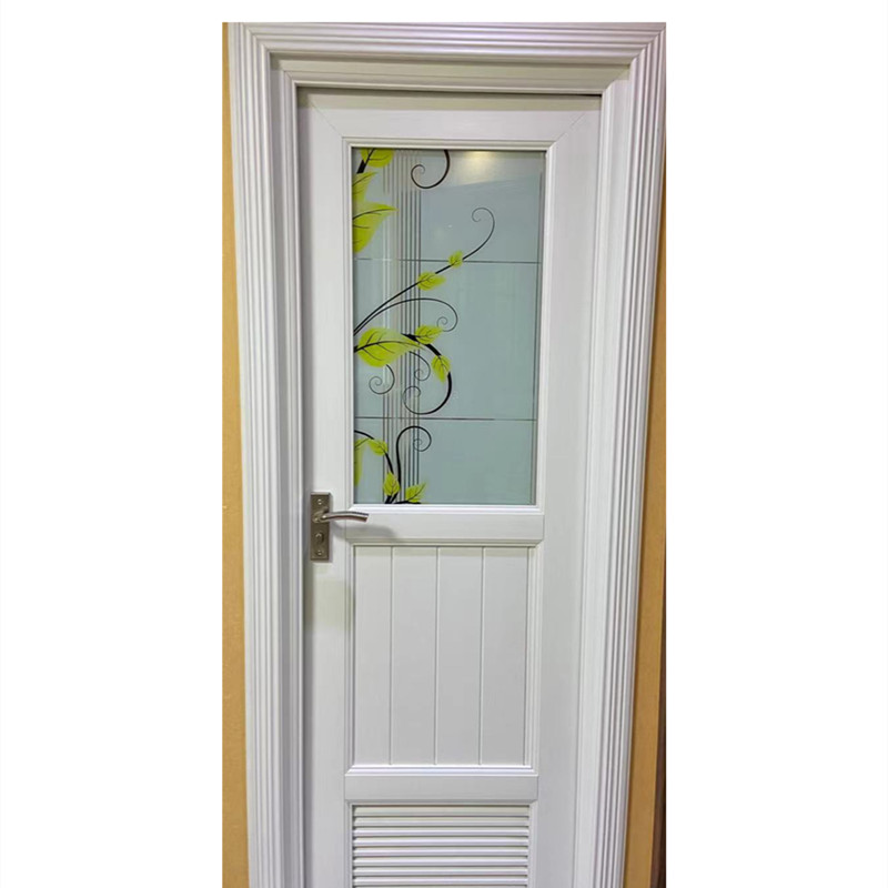French Outdoor Double Glass Commercial Door