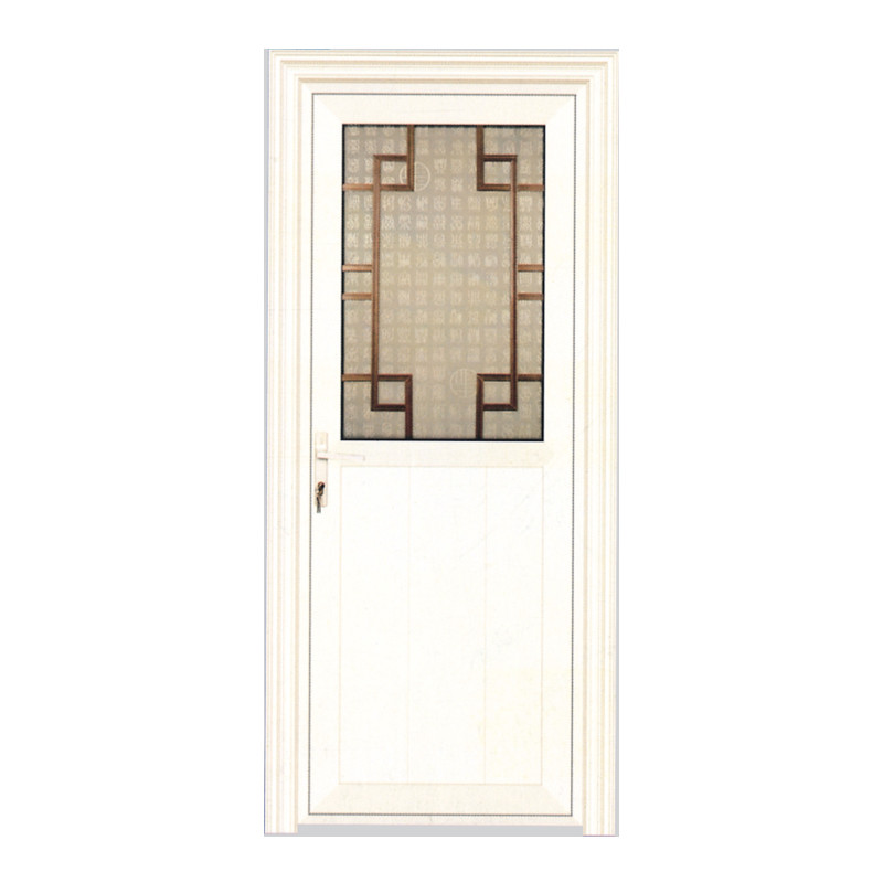 French Outdoor Double Glass Commercial Door