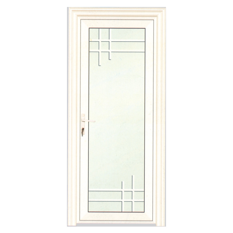 French Outdoor Double Glass Commercial Door
