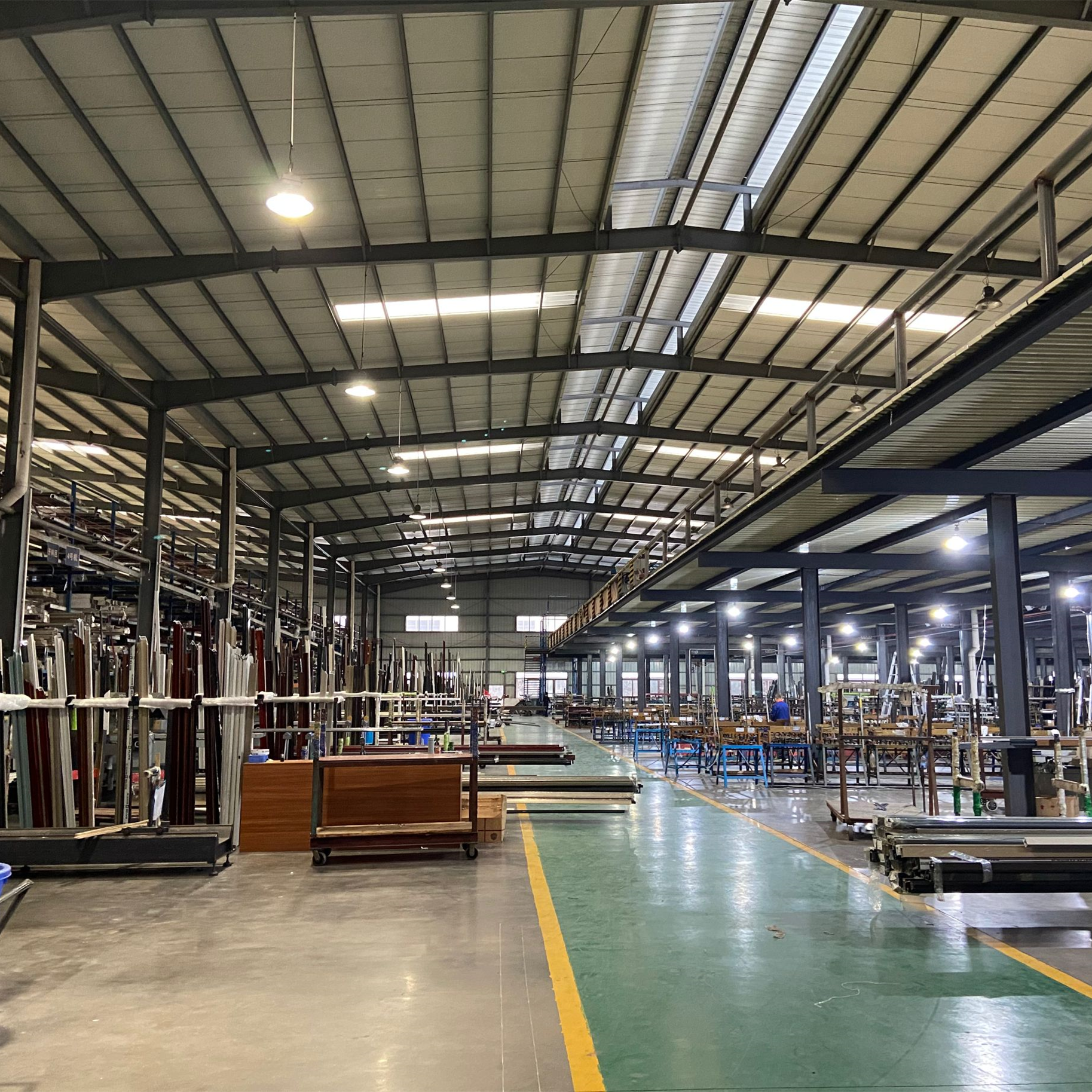 خط إنتاج لمركز المعالجة