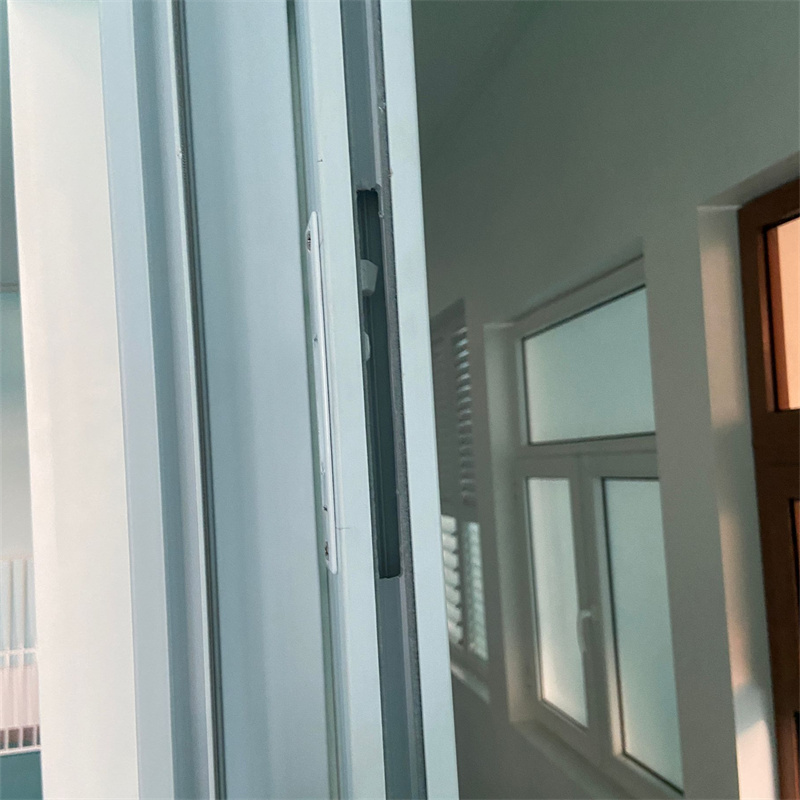CE Solid Glass Sound Proof Custom PVC Frame Window