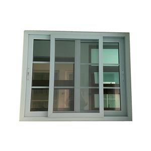 सीई सॉलिड ग्लास साउंड प्रूफ कस्टम पीवीसी फ्रेम विंडो